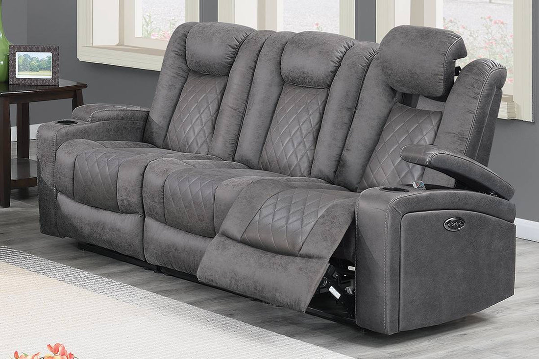 Power Recliner Sofa and Love Seat Living Room set