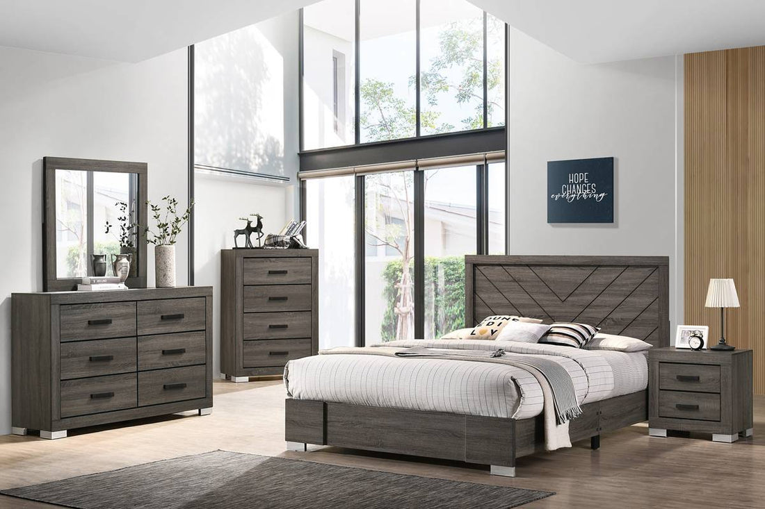 WOODEN BED FRAME