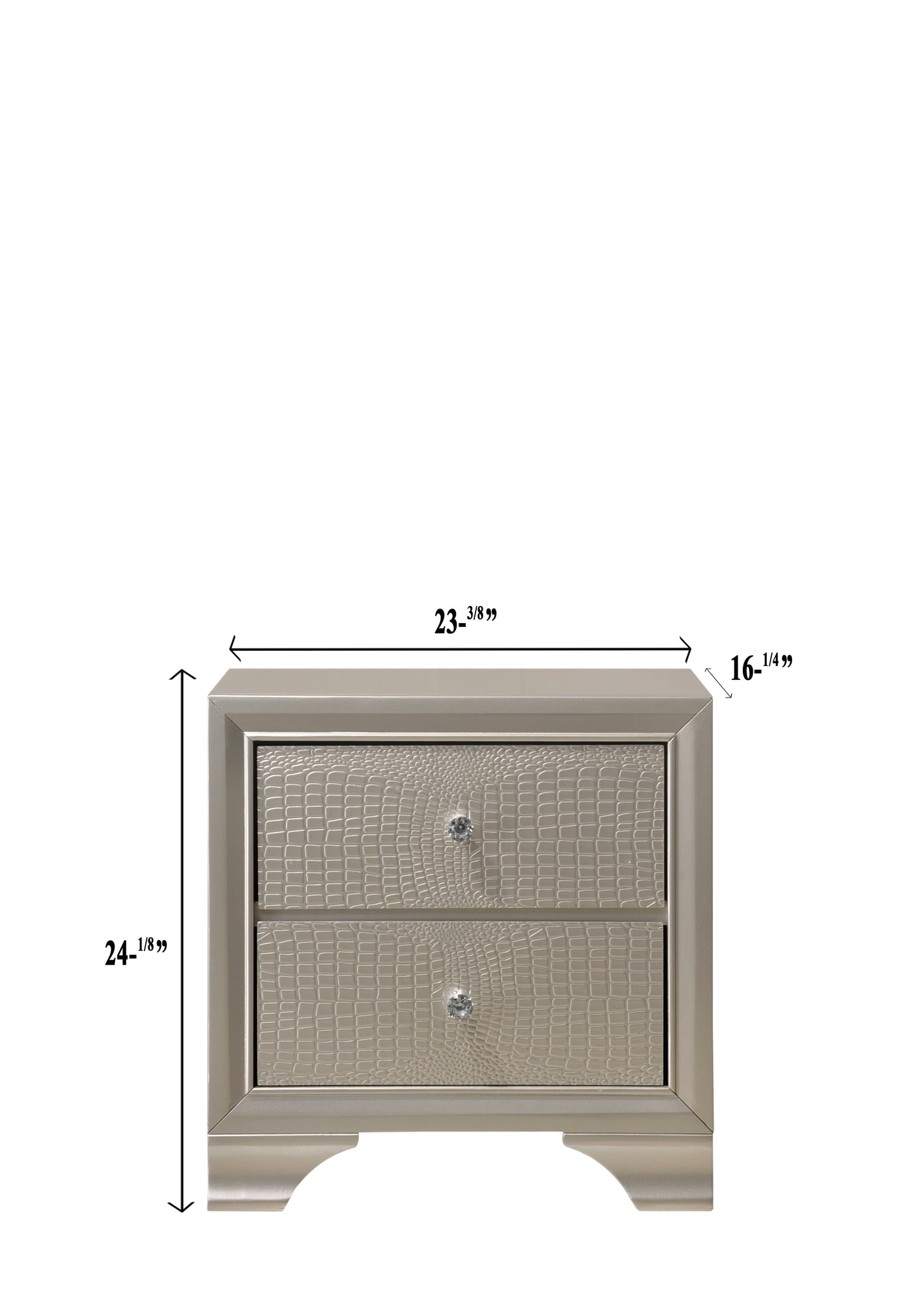 ALISA 4PC BEDROOM SET - QUEEN SIZE